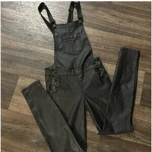 Sneak Peek Black Rayon Overalls